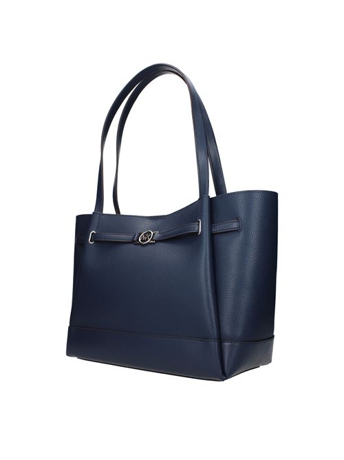 LG BELTED T0TE LEATHER REED MICHAEL KORS | 35F4S6RT3T/NAVY